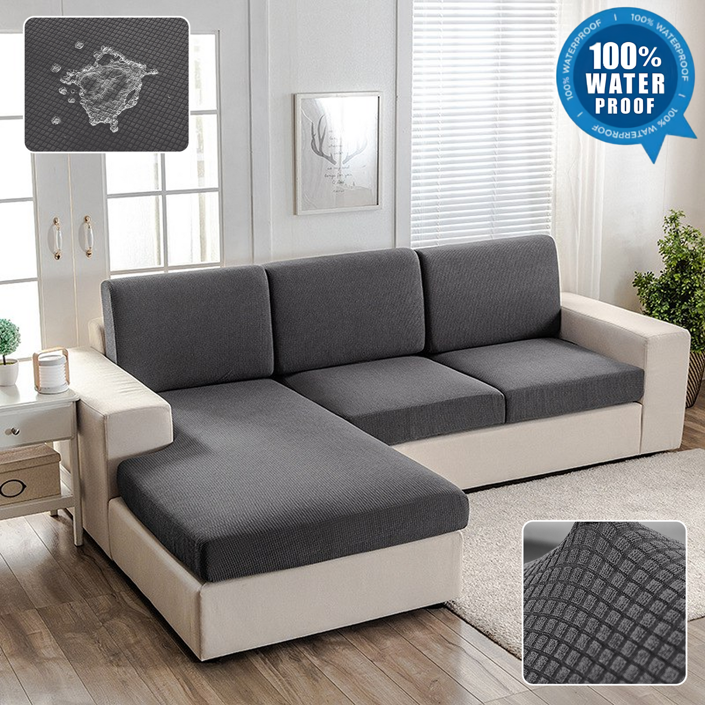 Wonder Waterproof Sofa Cover - Pet Friendly