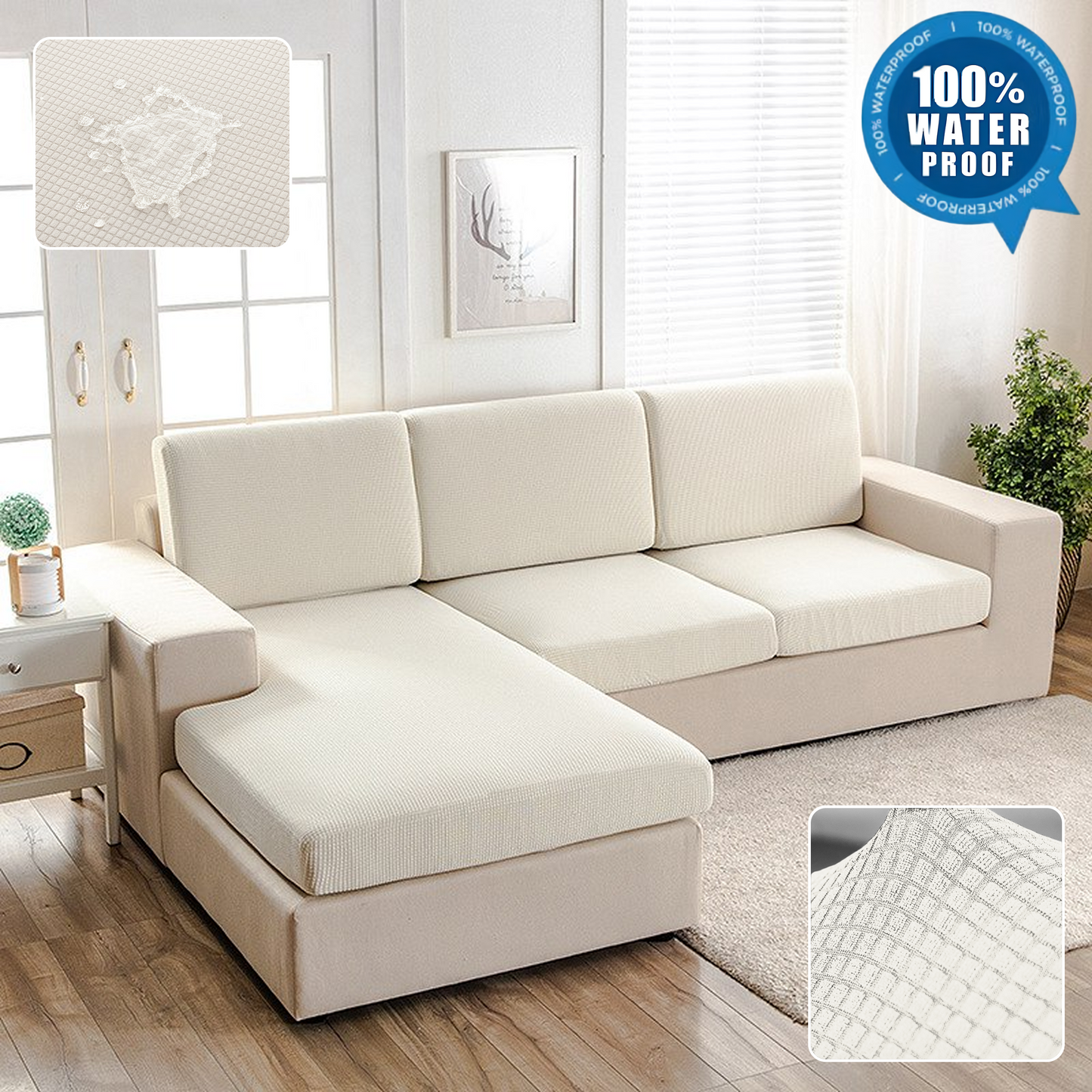 Wonder Waterproof Sofa Cover - Pet Friendly